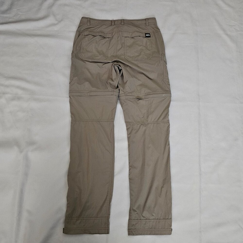 REI Co-op Women's Relaxed Belted Waist Sahara Convertible Hiking Pants Size 10 - Picture 4 of 16